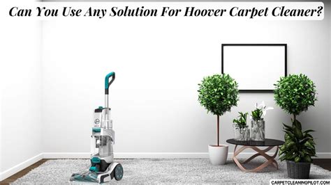 Can You Use Any Solution For Hoover Carpet Cleaner? | By CCP!