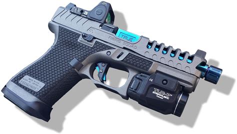 Glock 19 Gen 5 Accessories - Tyrant Designs Extended Slide Release Esr ...