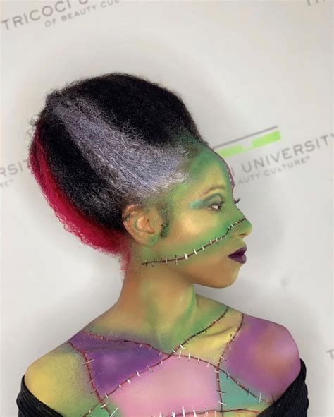 How To Apply Bride Of Frankenstein Makeup | Saubhaya Makeup