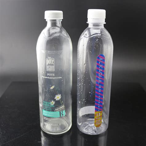 China 570ml glass sparkling water bottle for sparkling water ...