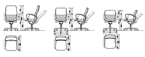 Table And Chair Elevation Blocks Free CAD Drawing - Cadbull