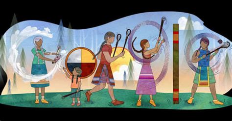 Google celebrates Native American Stickball with new Doodle - UPI.com ...