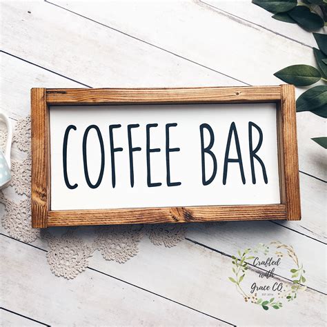 Printable Coffee Bar Signs - Printable Word Searches