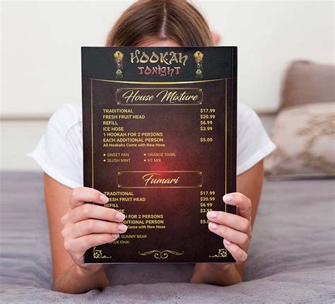 Cafe Menu Design - Qadir Studio