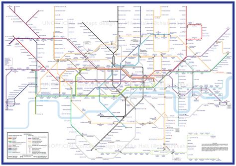 London Tube Map 2023