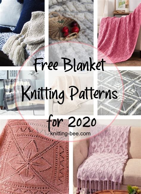 Free Blanket Knitting Patterns for 2020 - Knitting Bee