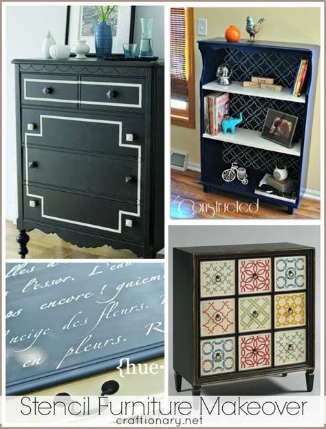 27 How to Stencil Furniture Makeovers that look expensive? - Craftionary