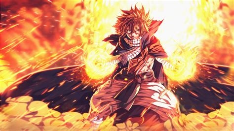 Wallpaper : illustration, anime, Fairy Tail, Person, Dragneel Natsu ...