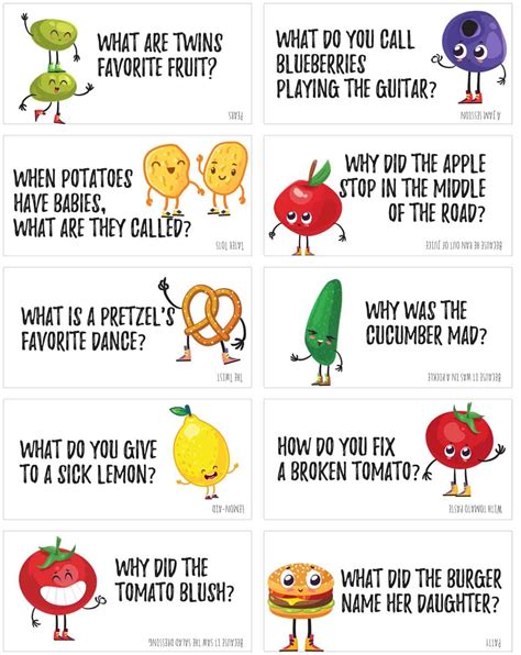 Funny Food Jokes to print and share! | Skip To My Lou