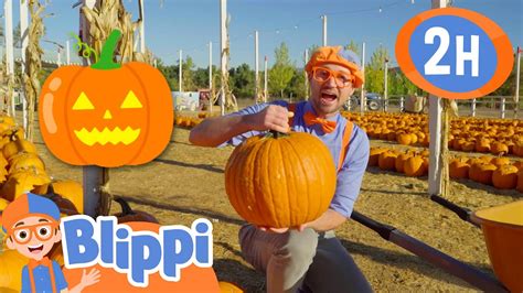 Halloween With Blippi At A Pumpkin Farm! | Educational Videos for Kids ...