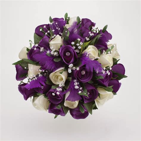 Purple wedding flowers ~ wedding flowers ideas