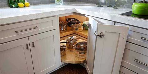 Lazy Susan Cabinet - Rotating Tray Storage | CliqStudios