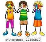 Kids Faces Clipart Free Stock Photo - Public Domain Pictures