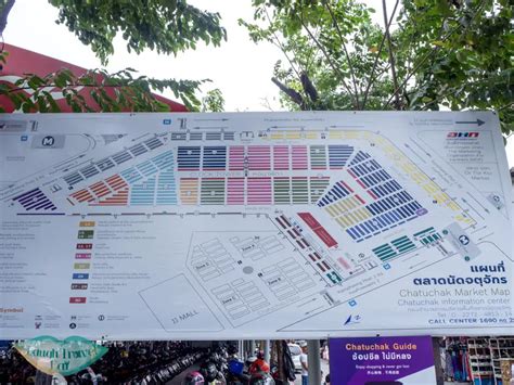 Chatuchak Market Map