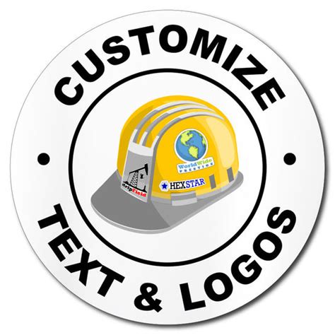 Custom Hard Hat Decals – Accent Signs & Graphics- Hard Hat Decals