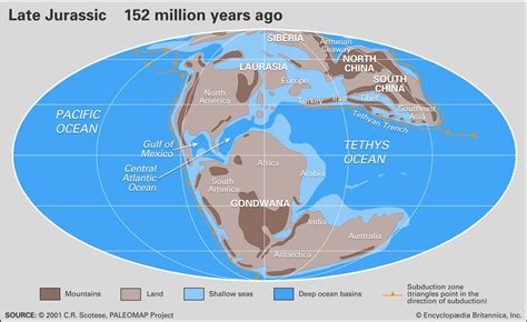 Pangea | Definition, Map, History, & Facts | Britannica