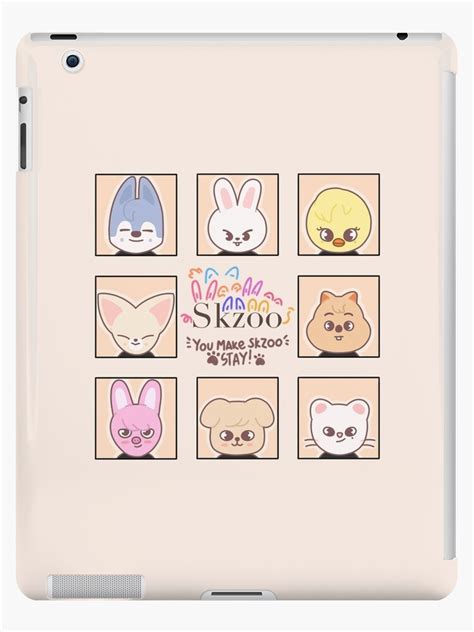 "Stray kids - skzoo" iPad Case & Skin by MomosDrawing | Redbubble