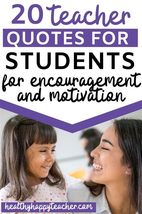 These teacher quotes for students are designed to help them think ...