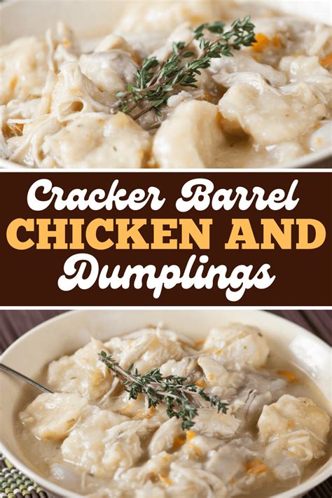 cracker barrel chicken dumplings recipe - setkab.com