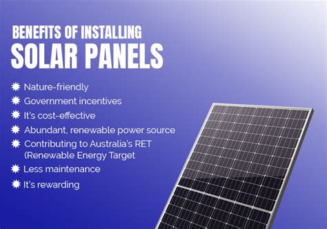 Benefits of Installing Solar Panels - Vista Electrical Controls