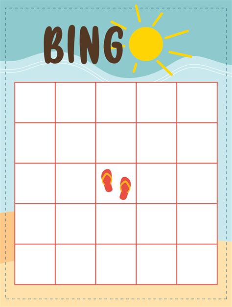 Custom Bingo Card Template - 10 Free PDF Printables | Printablee