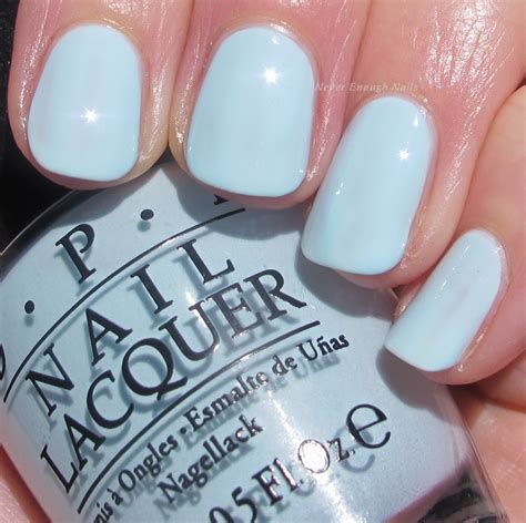 Sky Blue Nail Polish Opi - Creative Touch