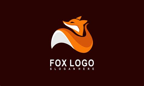 Color Fox Logo Design Awesome Graphic by 2qnah · Creative Fabrica