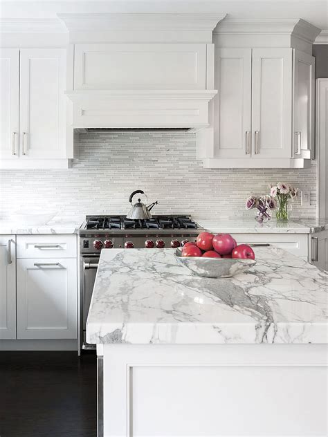 Modern Kitchen Marble Backsplash Design Ideas - Image to u