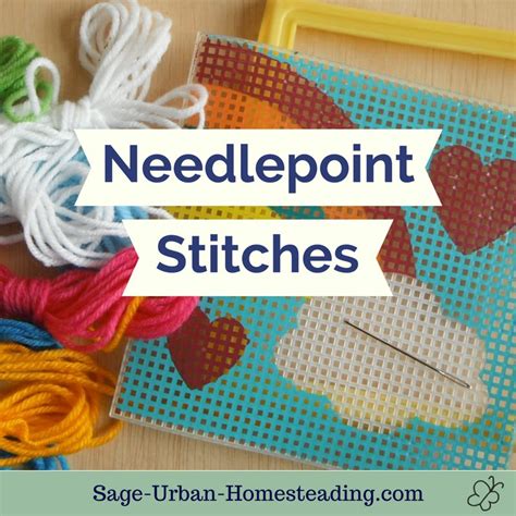 Needlepoint Stitches Easy Guide