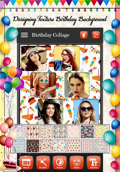 Birthday Card Collage Maker Birthday Photo Collage Maker android Apps ...