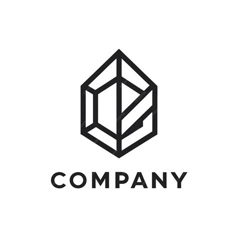 Minimalist company logo template | Premium AI-generated vector