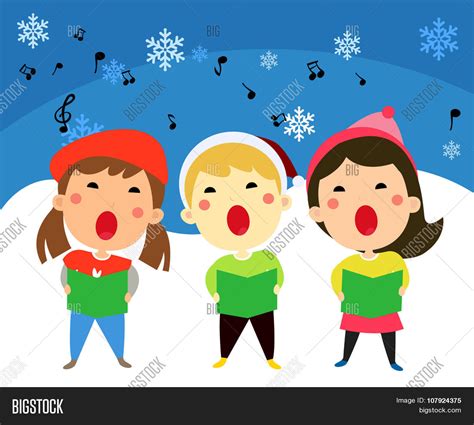 Children Singing Vector & Photo (Free Trial) | Bigstock