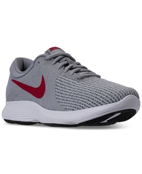 Nike Men's Revolution 4 Wide Width (4E) Running Sneakers from Finish ...