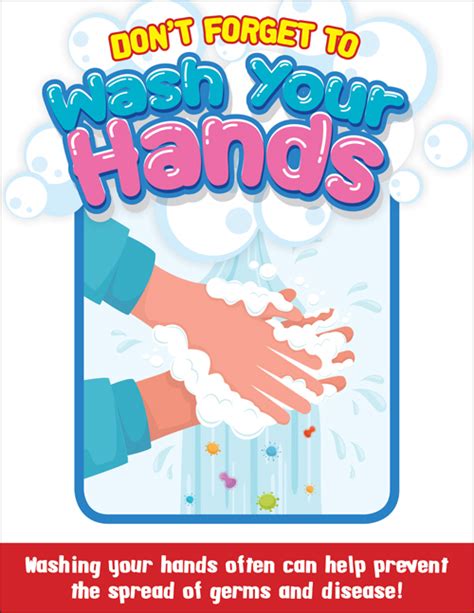 Hand Washing Plastic Sign | Prevention & Treatment Resources