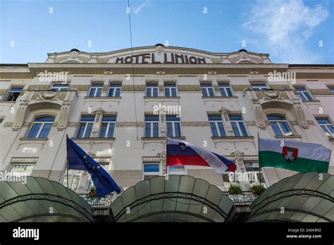 Grand Hotel Union in Ljubljana, Slovenia Stock Photo - Alamy