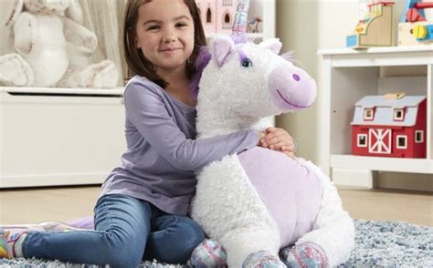 Melissa & Doug Jumbo Unicorn Plush $25 Shipped | Free Stuff Finder