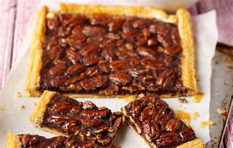 Pecan And Chocolate Tart | American Recipes | GoodtoKnow