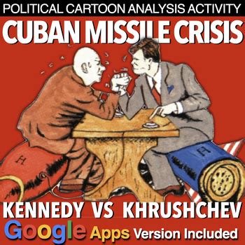 Cuban Missile Crisis Political Cartoon Analysis(Cold War) + GoogleApps ...