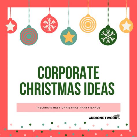 Corporate Christmas Party Ideas By Audionetworks Ireland