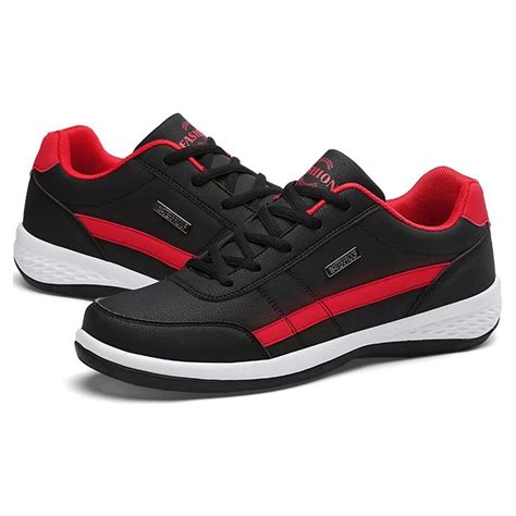 Fashion Running Sneaker for Men Shoes Casual Shoes Leather Sport Shoes ...