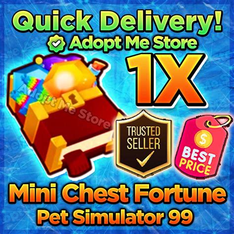 1X Mini Chest Fortune Enchant - Pet Simulator 99 / Pet Sim 99 / PS99 ...