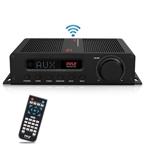 Wireless Bluetooth Home Audio Amplifier - 100W 5 Channel Home Theater ...