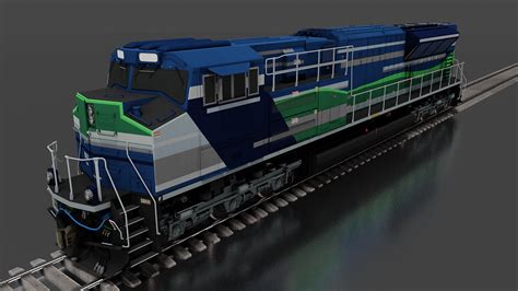 EMDX SD70ACe-T4 1500 ( #1501-#1503 ) -demo ver.- | Flamerailzzz Trainz