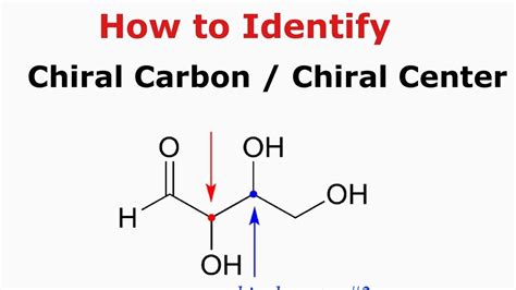 How to Identify Chiral Carbon and A Chiral Carbon - YouTube