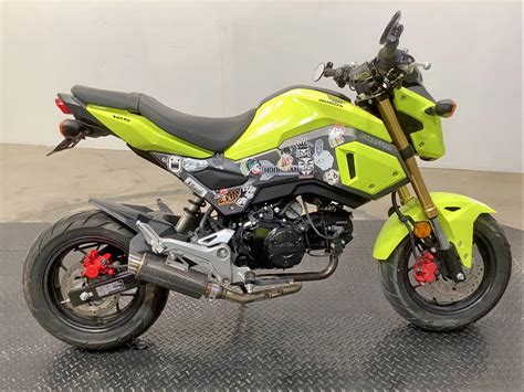 2017 Honda Grom 125 for sale at Copart Sacramento, CA Lot #32118 ...