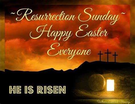 Resurrection Sunday Happy Easter Everyone easter happy easter happy ...