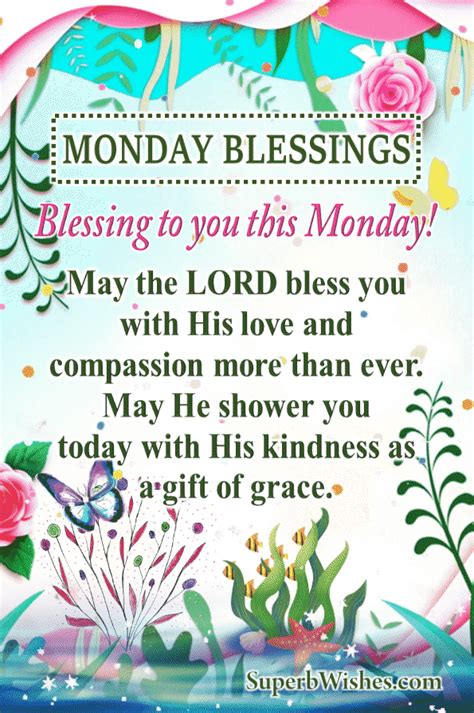 Monday Blessings GIFs – May The LORD Bless You | SuperbWishes.com