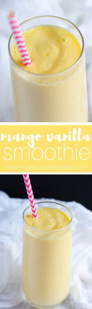 Mango Vanilla Smoothie ⋆ Sugar, Spice and Glitter