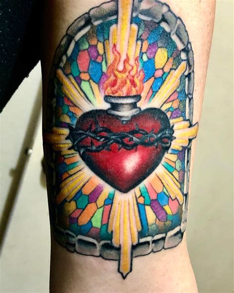 UPDATED: 44 Sacred Heart Tattoo Designs (July 2020)