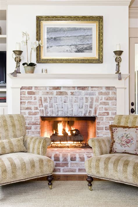 How To Paint Over A Painted Brick Fireplace